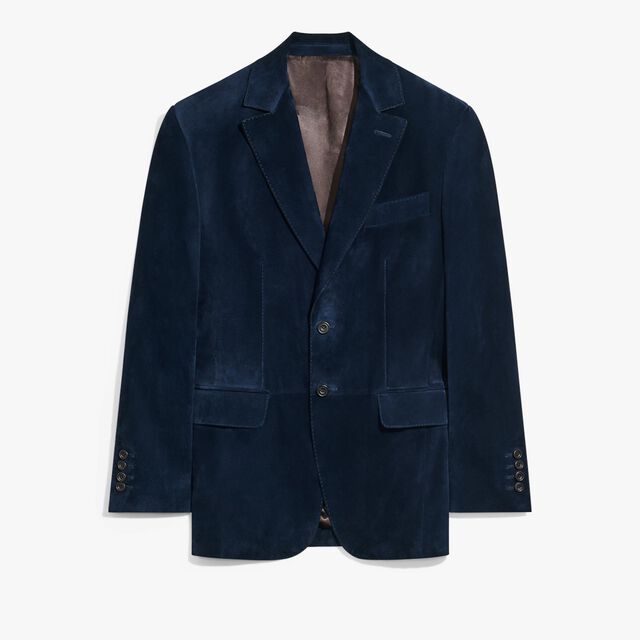 Suede Blazer, COLD NIGHT BLUE, hi-res 1