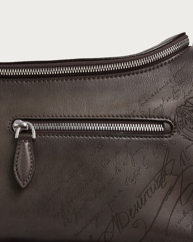 Sac Bandouli&egrave;re P&eacute;riple Barrel Bag, Grey, hi-res