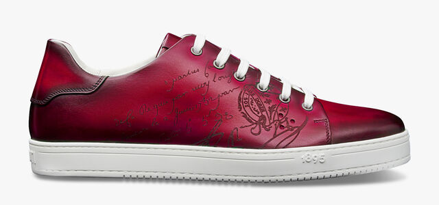 Playtime Scritto Leather Sneaker, ROSE GARDEN PINK, hi-res