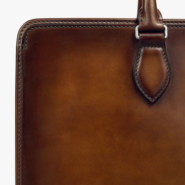 Cartable Un Jour En Cuir, CACAO INTENSO, hi-res 8