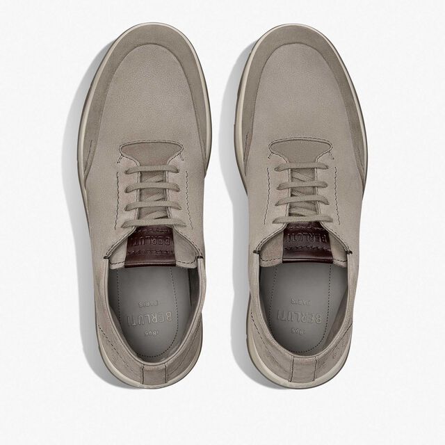 Échappée Scritto Suede Mid Top Derby, GREY, hi-res 3