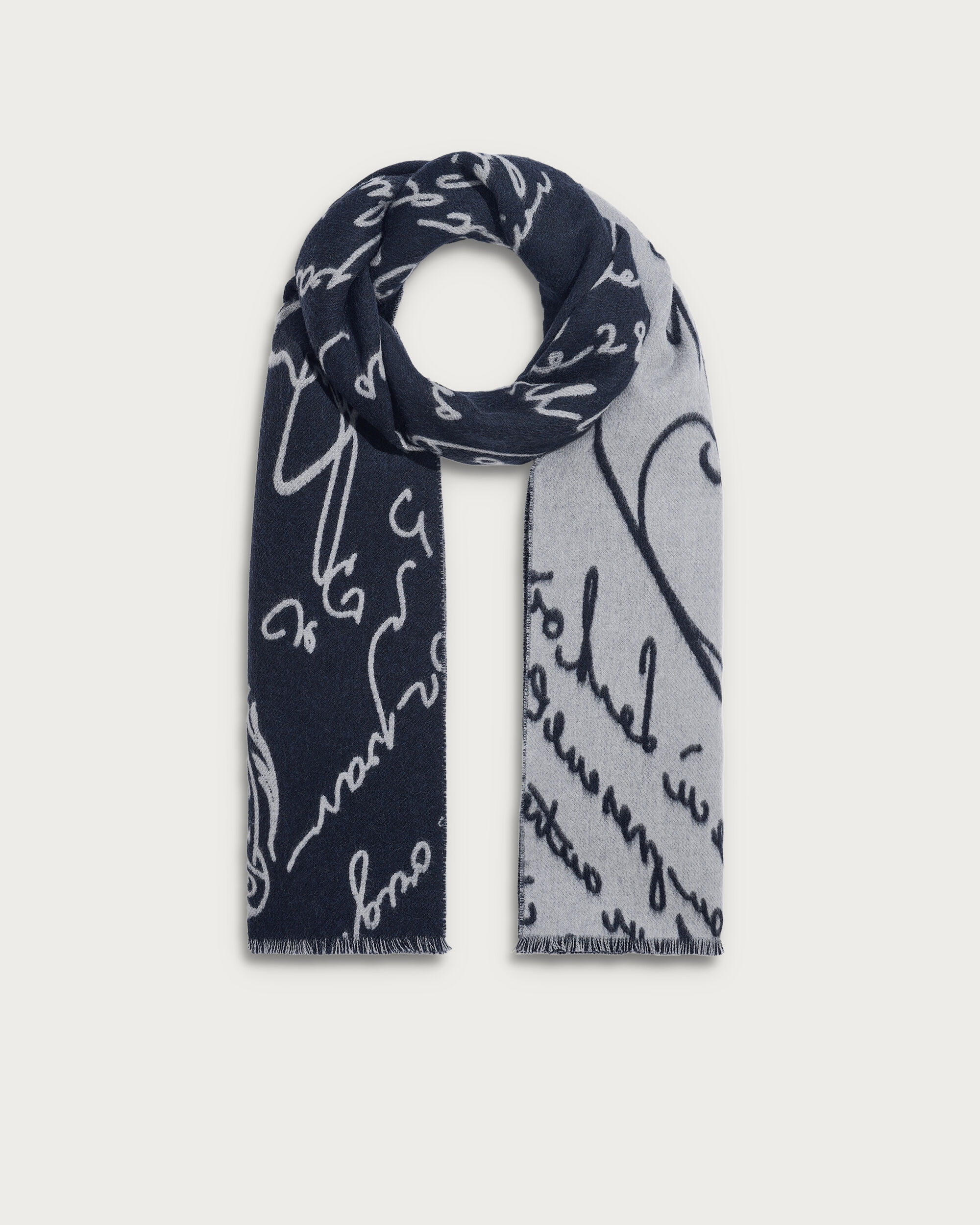 BERLUTI ベルルッティ　ストール　シルク　チェック　ユニセックス　美品 Berluti(ベルルッティ) マフラー(メンズ) - ブランド通販のBUYMA