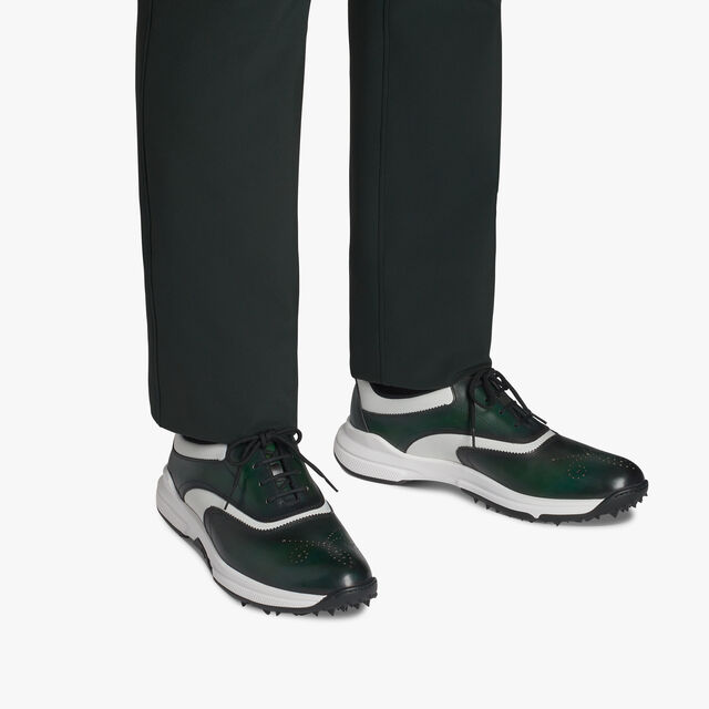 Swing Leather Golf Shoe, NERO VERDE, hi-res 7