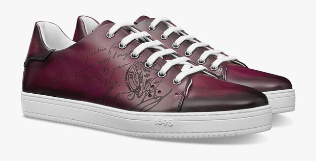 Playtime Scritto Leather Sneaker, FLAMING RED, hi-res
