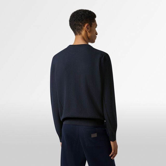 Shadow Crewneck, NAVY, hi-res 3