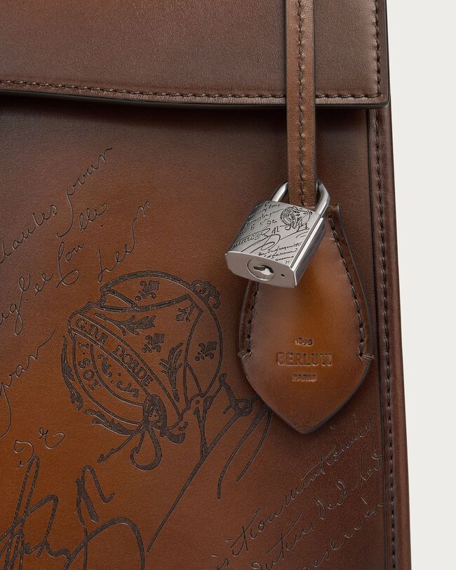 E'Mio Briefcase, Cacao Intenso, hi-res