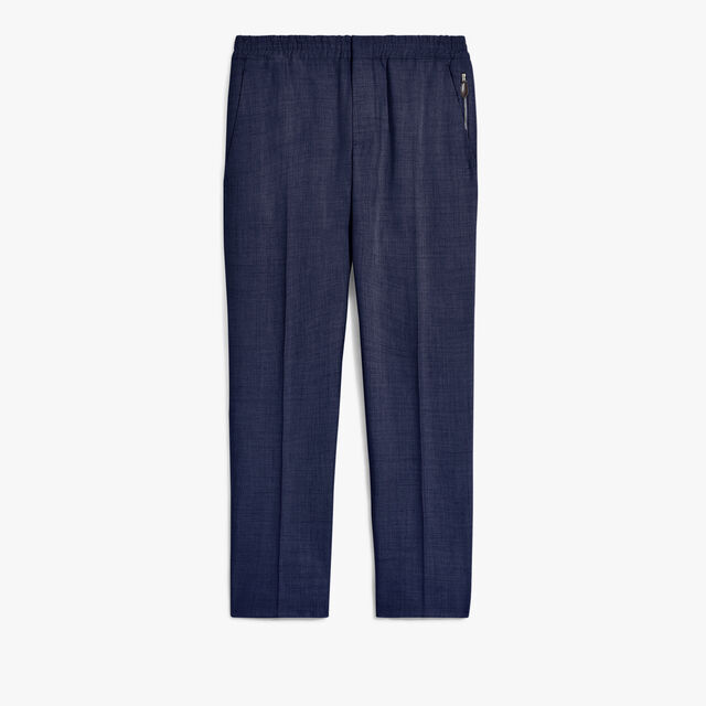 Drawstring Trousers, SHADES OF BLUE  , hi-res 1