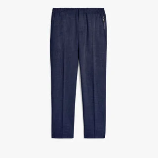 Drawstring Trousers, SHADES OF BLUE  , hi-res