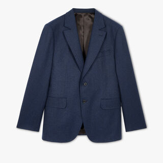 Veste Formelle Doublée En Laine, NIGHT BLUE, hi-res