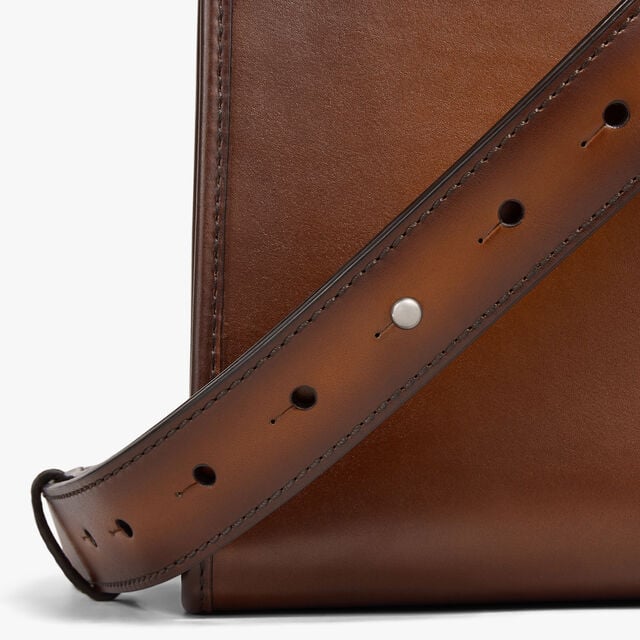 Cartable E’Mio En Cuir, CACAO INTENSO, hi-res 7