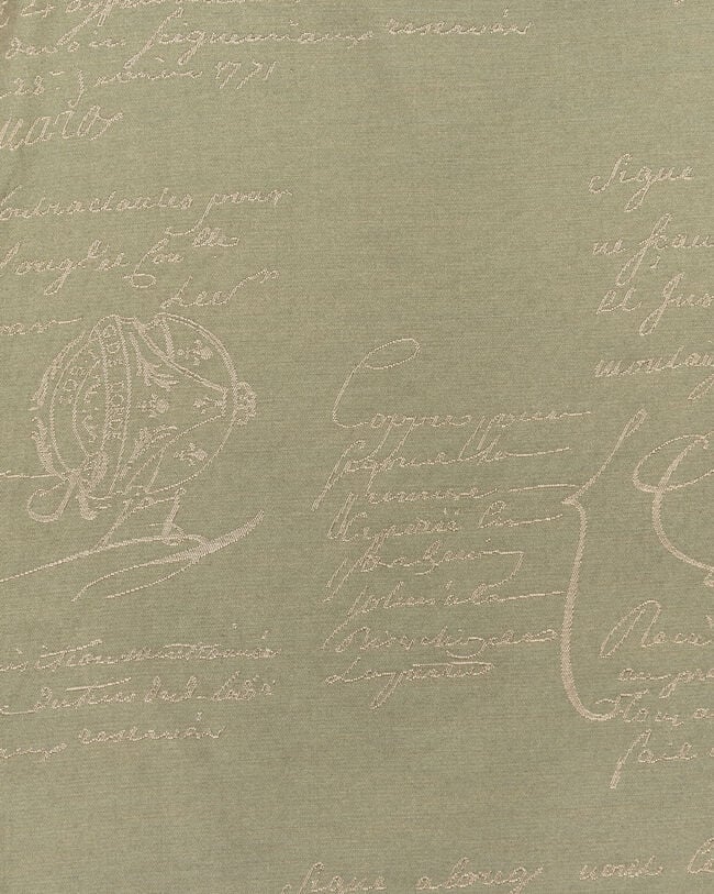 Andy Scritto Pattern Shirt, Salvia, hi-res