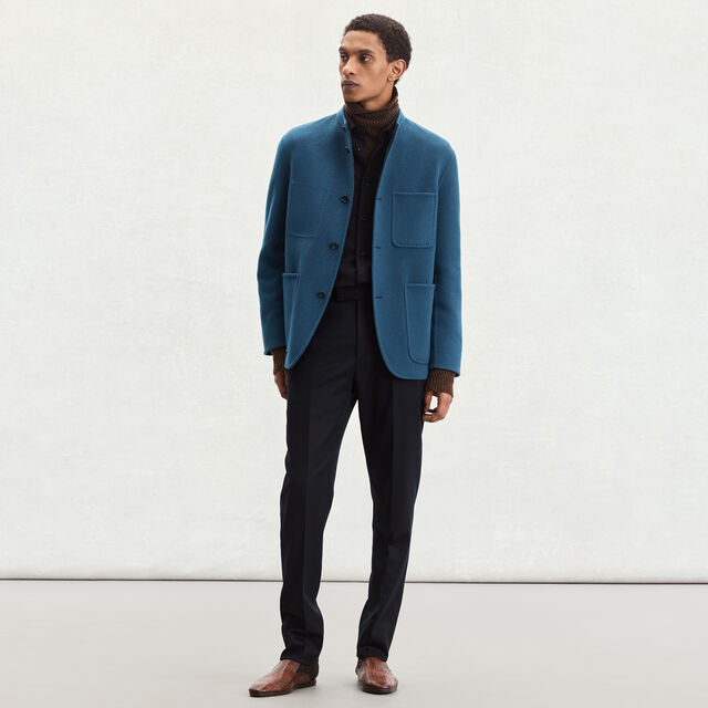 Splitable Wool & Cashmere Forestière, NILE BLUE/ INTERNAL GIANT SCRI, hi-res 2