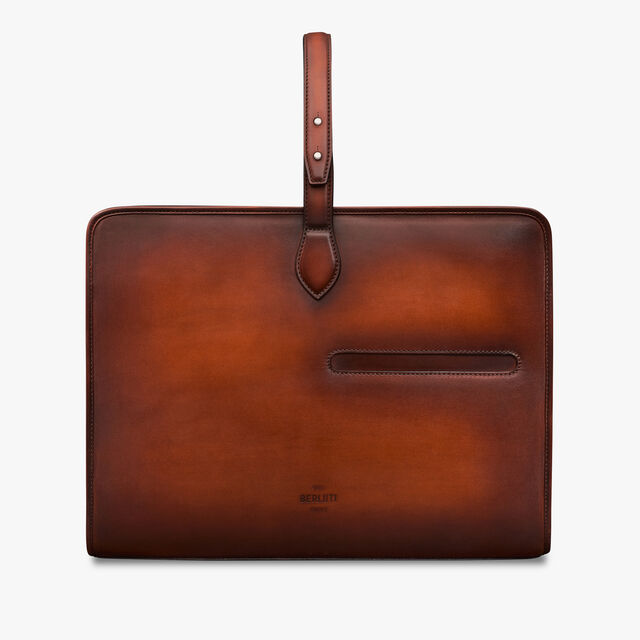 Porte-revues en Cuir Venezia, CACAO INTENSO, hi-res 1