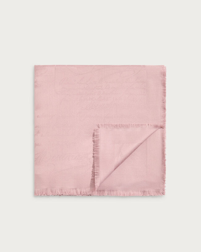 Scritto Pattern Scarf, Smocky Lilac, hi-res