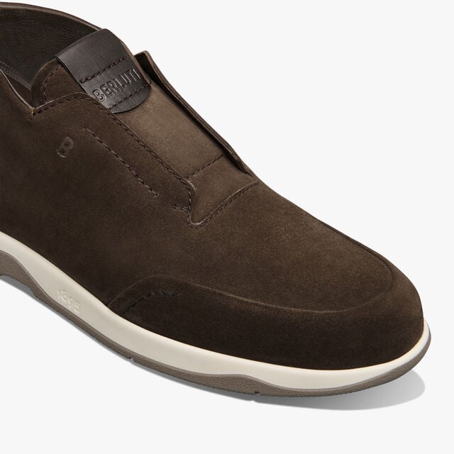 Echappée Suede Calf Slip On, DARK BROWN, hi-res 6