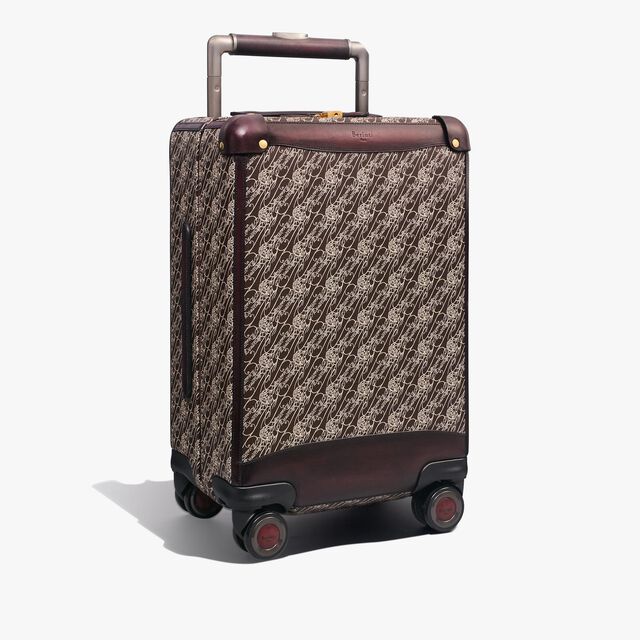 Formula 1005 Toile Marbeuf Rolling Suitcase, DARK BROWN + MADURO, hi-res 2