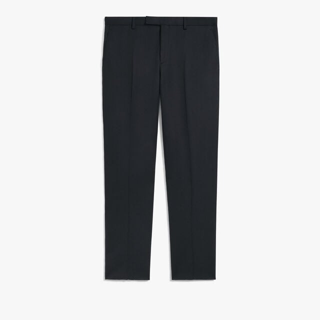Pantalon Classique en Laine, DEEP BLUE, hi-res 1