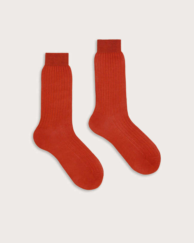 Alessandro Socks, Bright Coral, hi-res