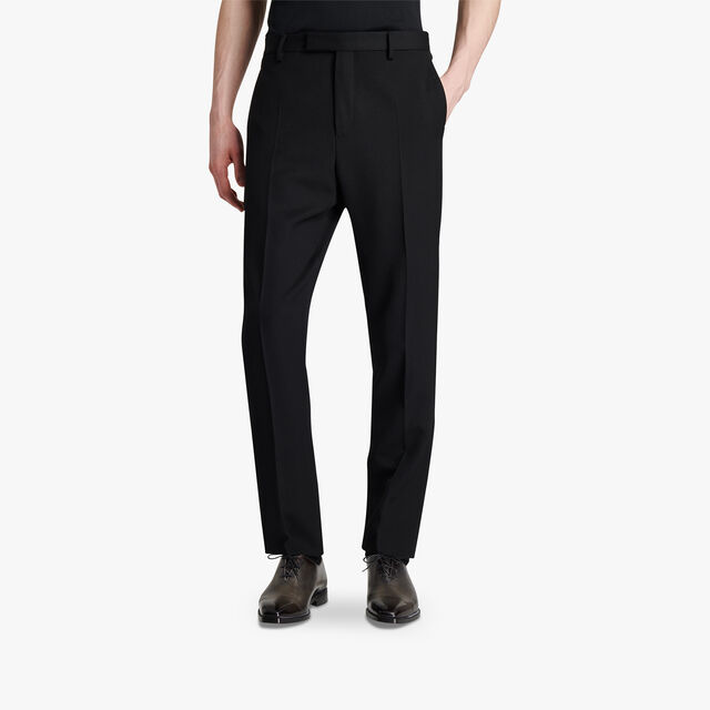 Formal Wool Trousers, NOIR, hi-res 2