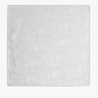 Silk Scritto Handkerchief Silk Scritto Handkerchief