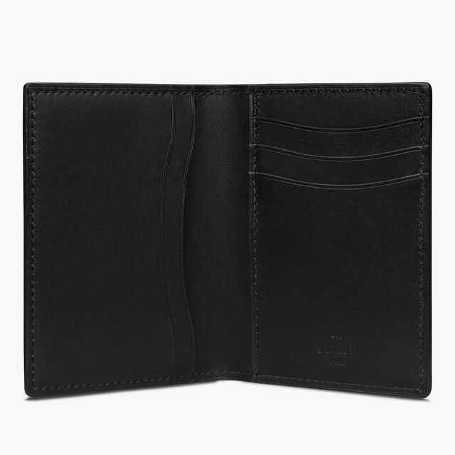 Jagua Scritto Leather Card Holder, AVEIRO, hi-res 3