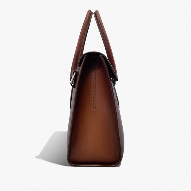 Cartable E’Mio En Cuir, CACAO INTENSO, hi-res 4