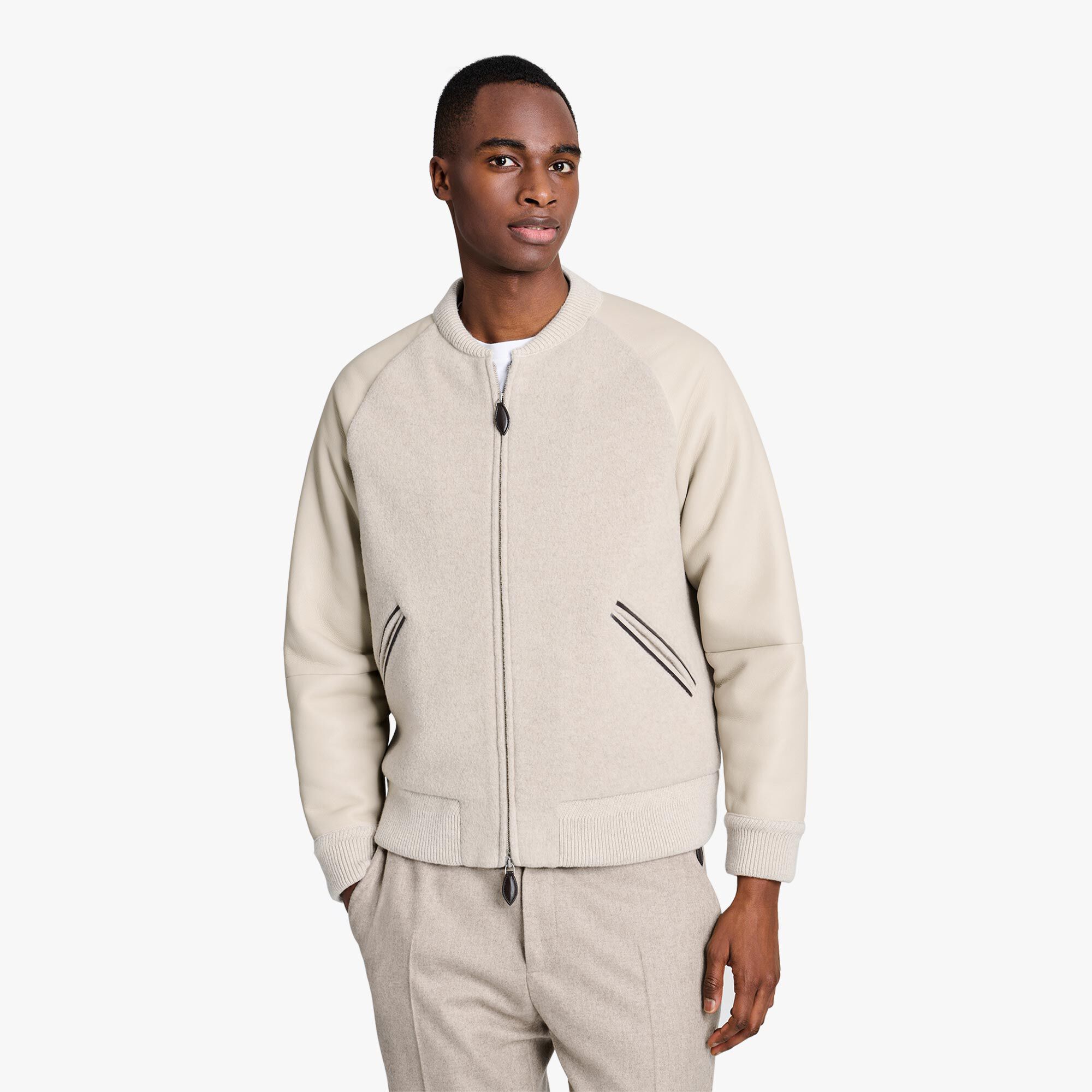 Cashmere Shearling Blouson Berluti KR