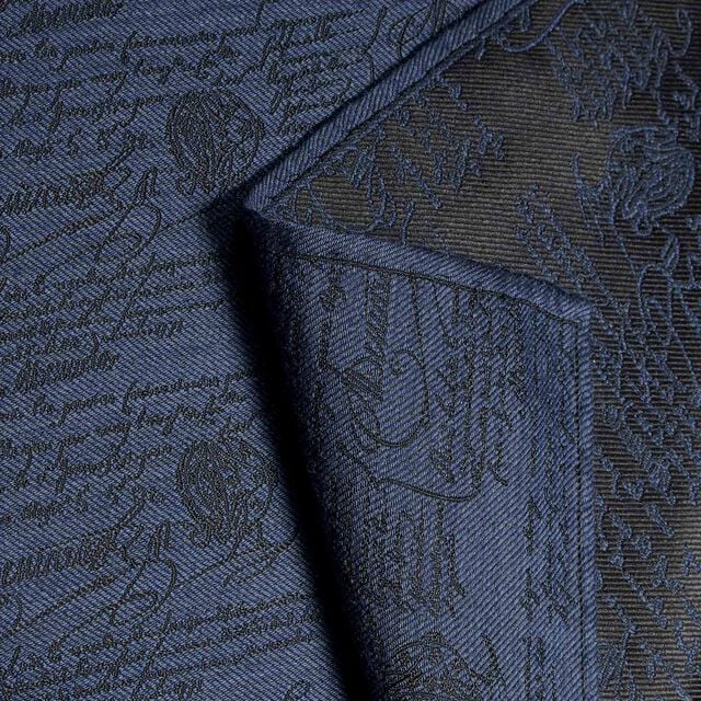 Scritto Double Face Handkerchief, NIMES'S BLUE, hi-res 2