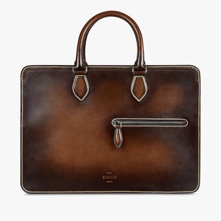 Un Jour Norwegian Leather Briefcase, TDM INTENSO, hi-res