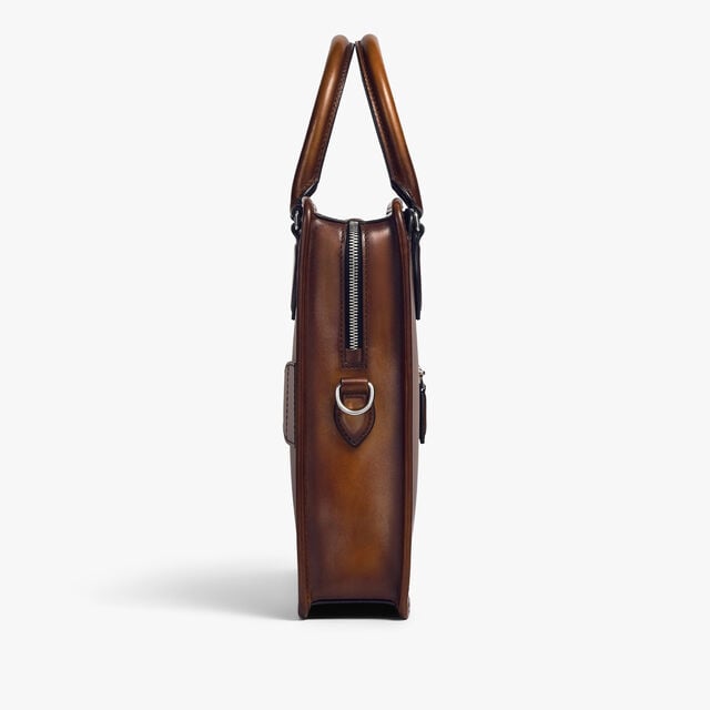 Cartable Un Jour En Cuir, CACAO INTENSO, hi-res 5