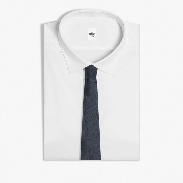 Scritto Tie, WASHED INDIGO, hi-res 2