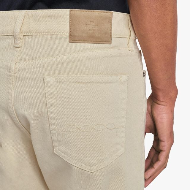 Slim Pants, IVORY, hi-res 5