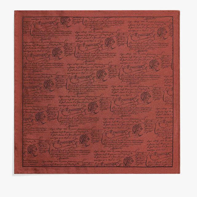 Scritto Handkerchief, CHESTNUT BROWN, hi-res 1