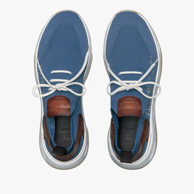 Shadow Knit And Leather Sneaker