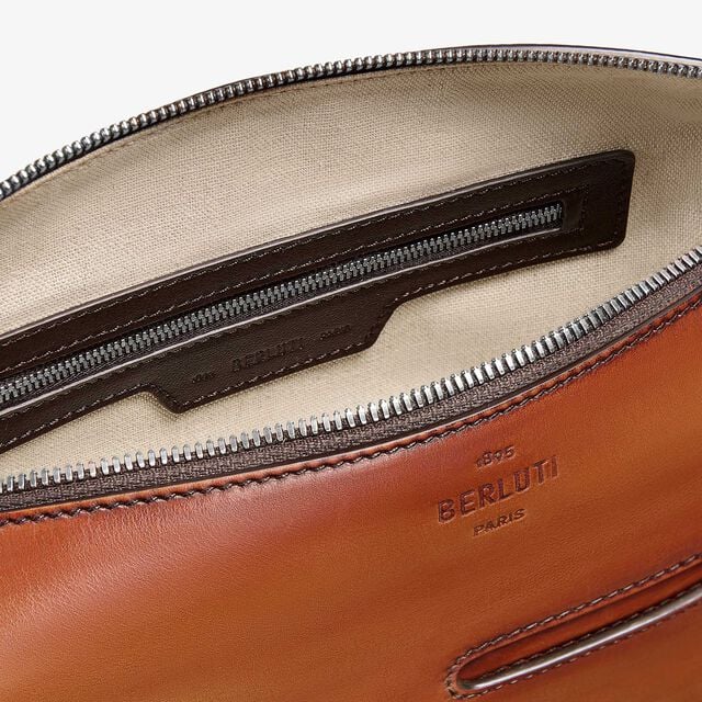 Toujours Soft Zipped Hobo Xs Leather Messenger