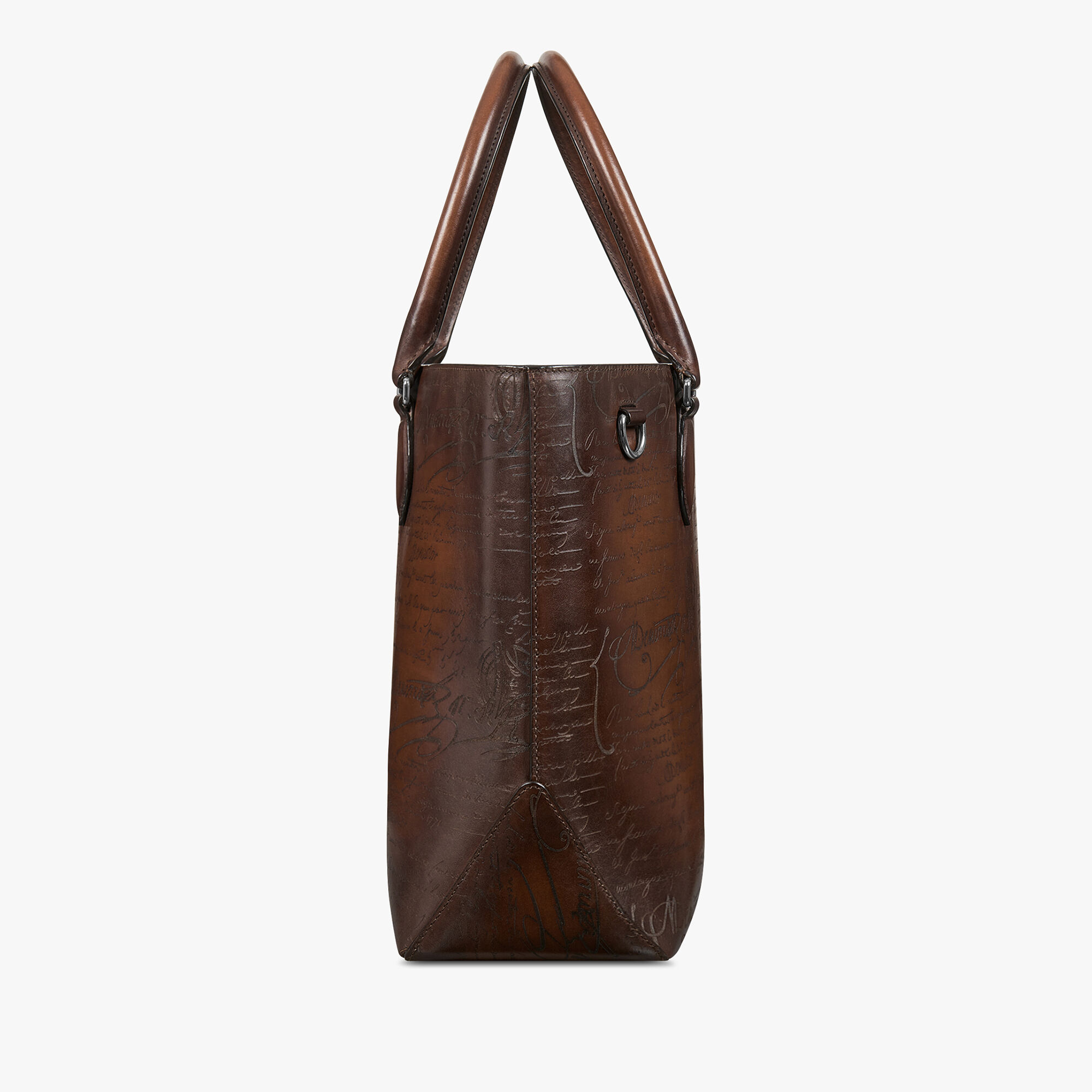 Toujours Scritto Leather Tote Bag | Berluti US