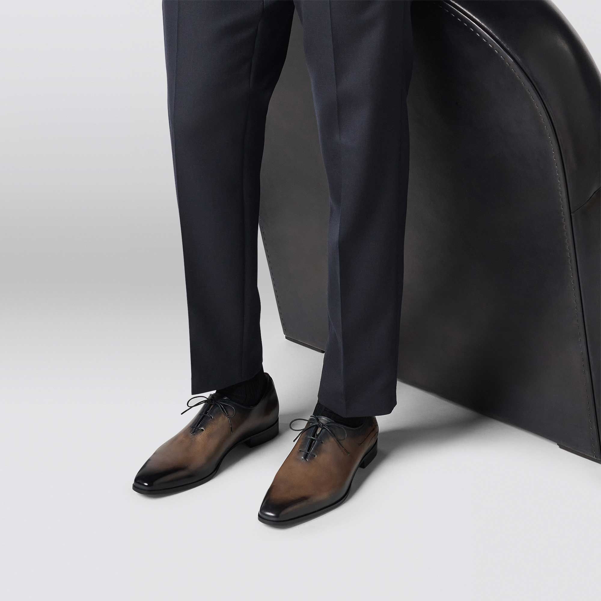 Alessandro Démesure Flex Leather Oxford | Berluti US