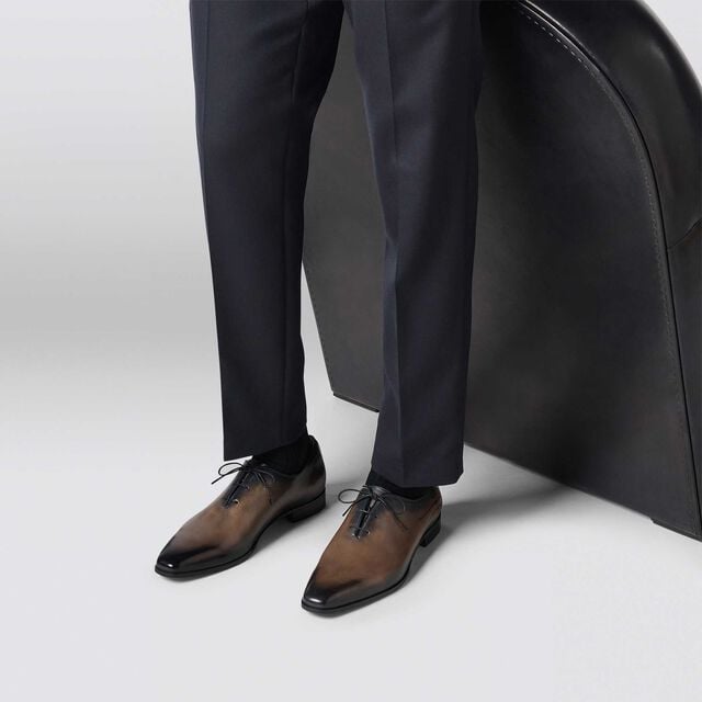 Alessandro Démesure Flex Leather Oxford, NERO LEGNO, hi-res 7