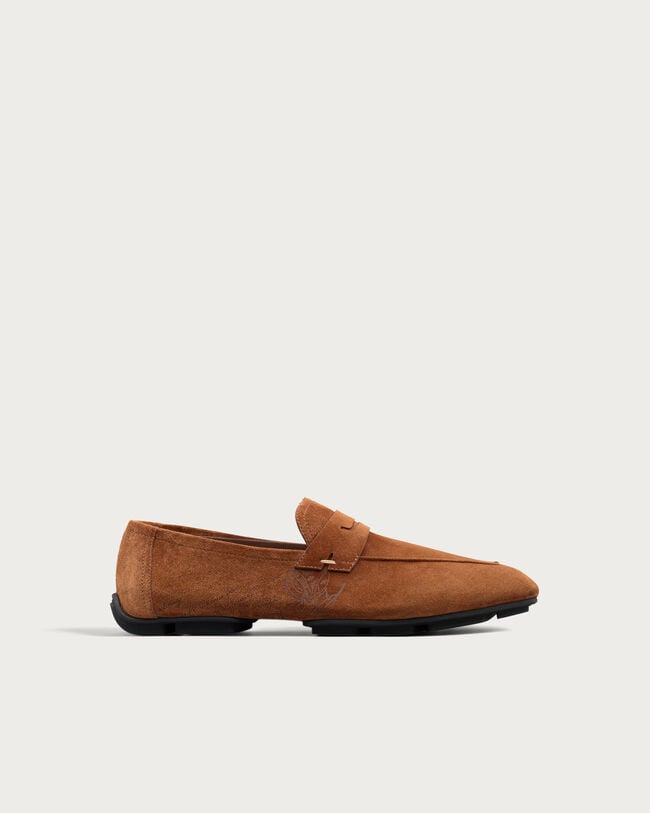 Lorenzo Drive Loafer, Ocher, hi-res