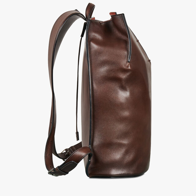 Alessandro Leather Backpack, BRUN, hi-res 3