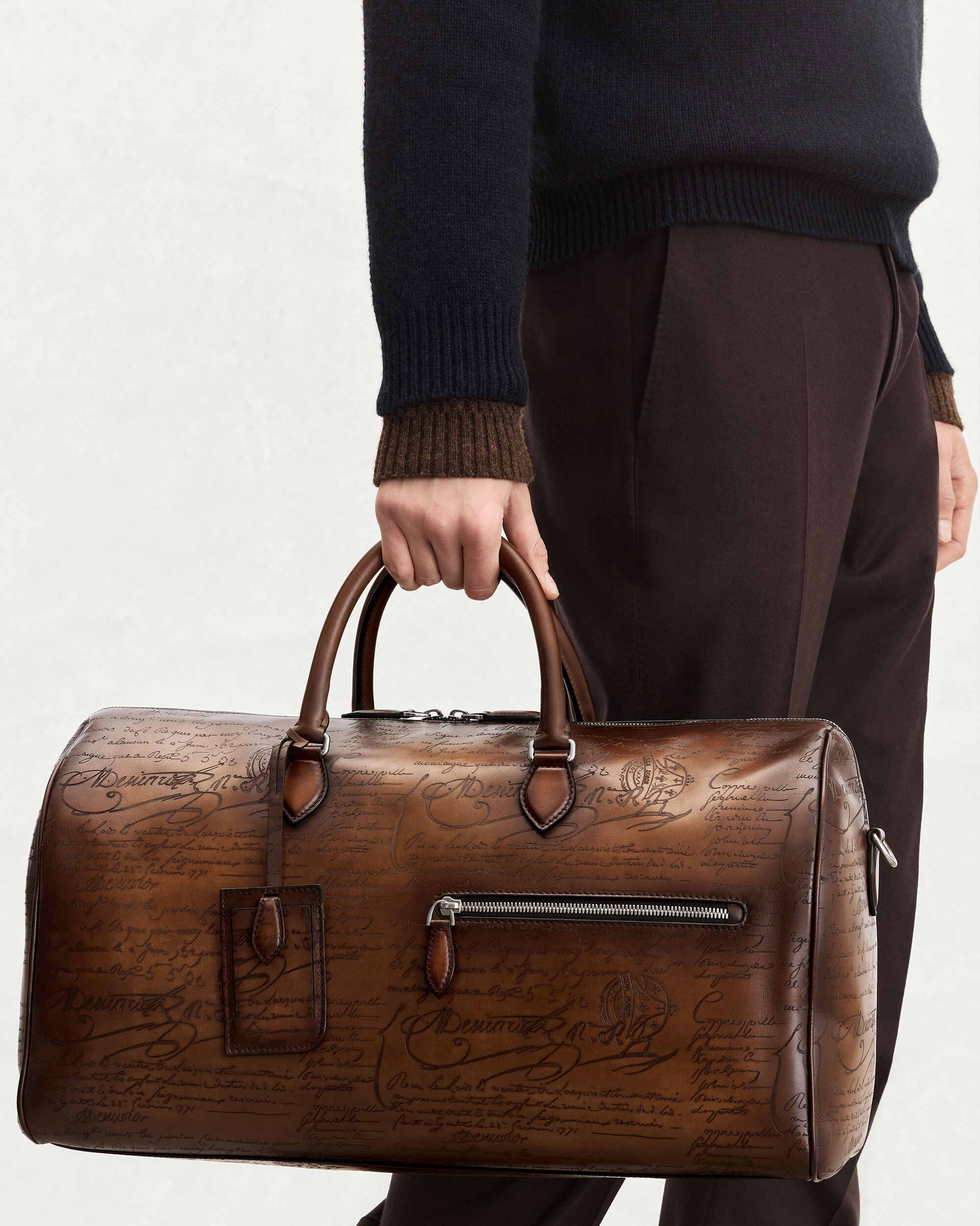 山*響様 定価69万 ベルルッティ ドゥジュール イリュージョン バッグ アリゲ BERLUTI/ベルルッティ通販 | トゥジュール XS スクリットレザー トート