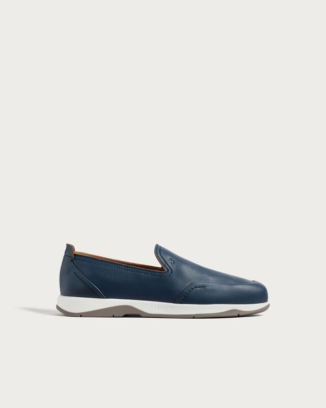 Echapp&eacute;e Loafer, Navy Blue, hi-res