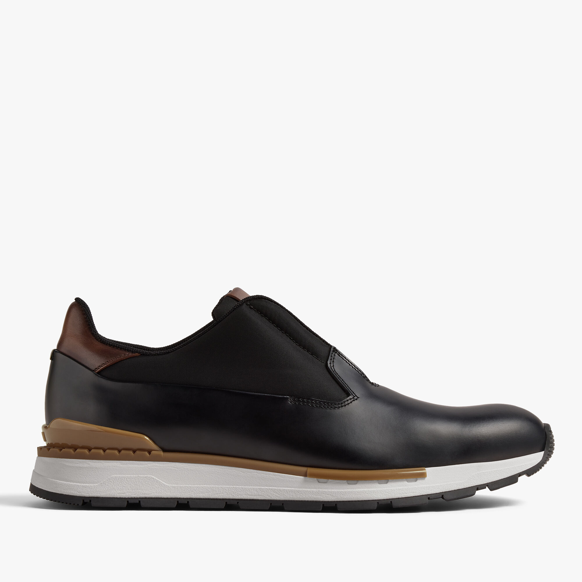 関税 送料込 BERLUTI Fast Track suede スニーカー Fast Track Suede Calf And Nylon Sneaker | Berluti ID