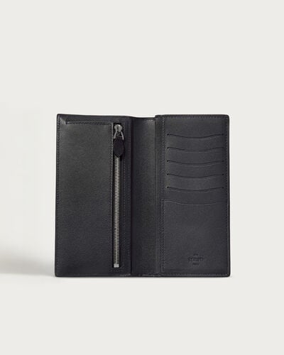 サンタル フラップ ロングウォレット, Indigo Denim, hi-res