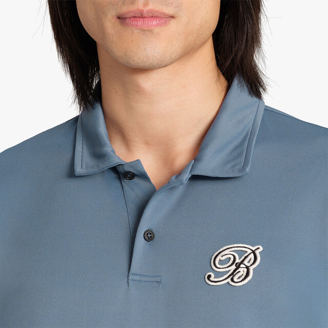 高尔夫科技Polo衫, STORM BLUE, hi-res 5