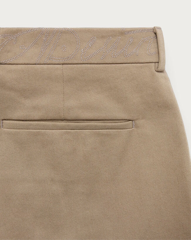 Alessandro Trousers with Leather Detail, Grey Caviar, hi-res