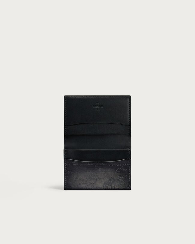 インブイア フラップ カードホルダー, Nero Grigio, hi-res