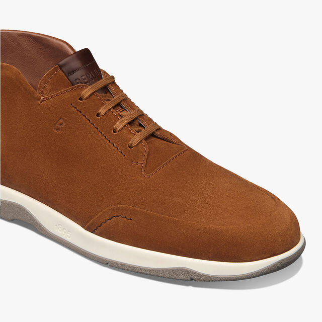 Échappée Suede Mid Top Derby, OCHER, hi-res 6