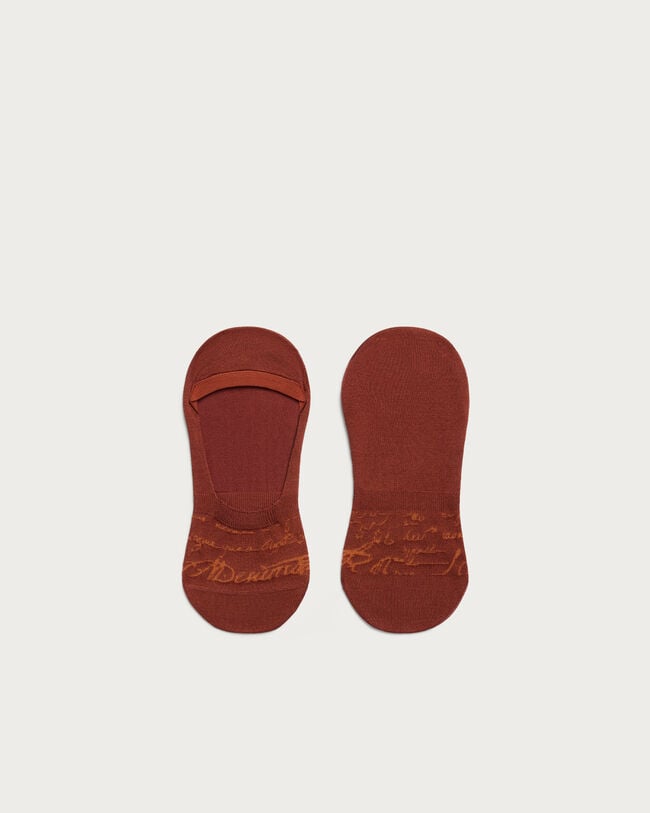 Shadow Ghost Socks, Brick Brown, hi-res