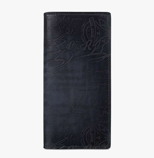 Santal Yenスクリットレザー財布 ベルルッティ